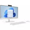 HP 24-cr0009ng AMD Ryzen™ 3 7320U 60,5 cm (23.8) 1920 x 1080 pikseļi Viss-vienā dators 8 GB LPDDR5-SDRAM 512 GB SSD Windows 11 Home Wi-Fi 6 (802.11ax) Balta (A04VWEA#ABD)
