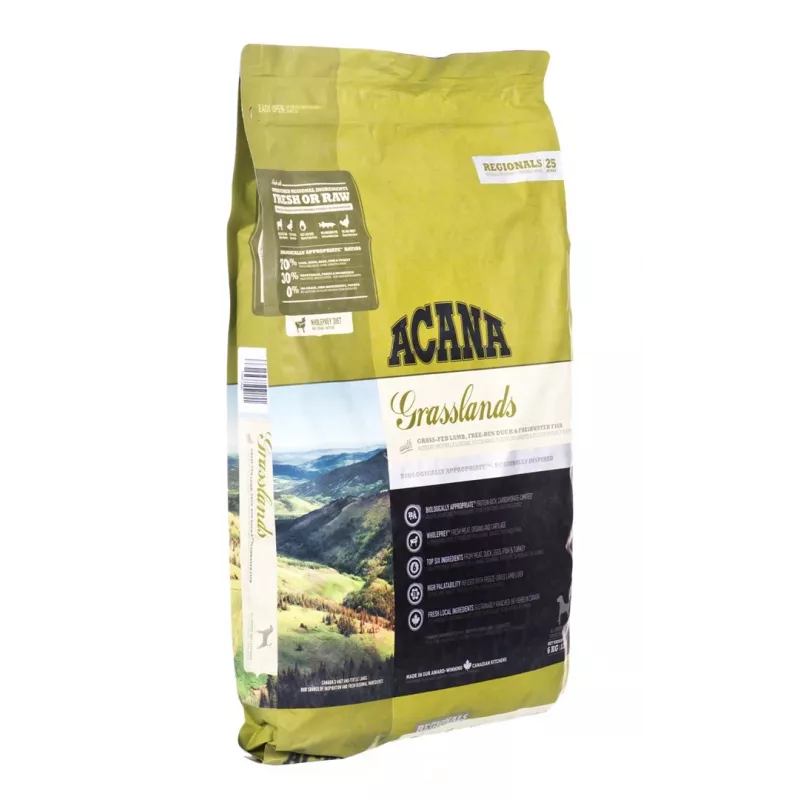 ACANA Highest protein Grasslands Dog - sausā suņu barība - 6kg