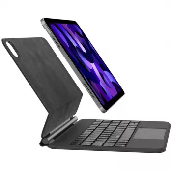 Belkin Connect Pro tastatūras vāciņš ar skārienpaneli iPad Pro 11 / iPad Air 11, melns, vācu izkārtojums