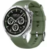 OnePlus Watch 3 Emerald Titanium viedpulkstenis, 46 mm, 1,5 collu AMOLED, GPS, zaļa gumijas siksniņa
