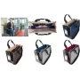 Portatīvā datora soma sigel Desk Sharing Bag Bicolor M zila/bēša 15,4 collu klēpjdatoriem