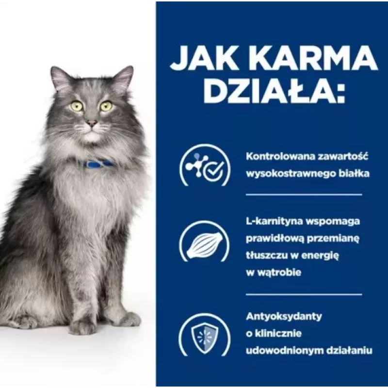 HILL'S Prescription Diet Liver Care - sausā kaķu barība - 1,5kg