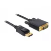 Kabelis DeLOCK Displayport uz DVI 24+1 St/St 2m