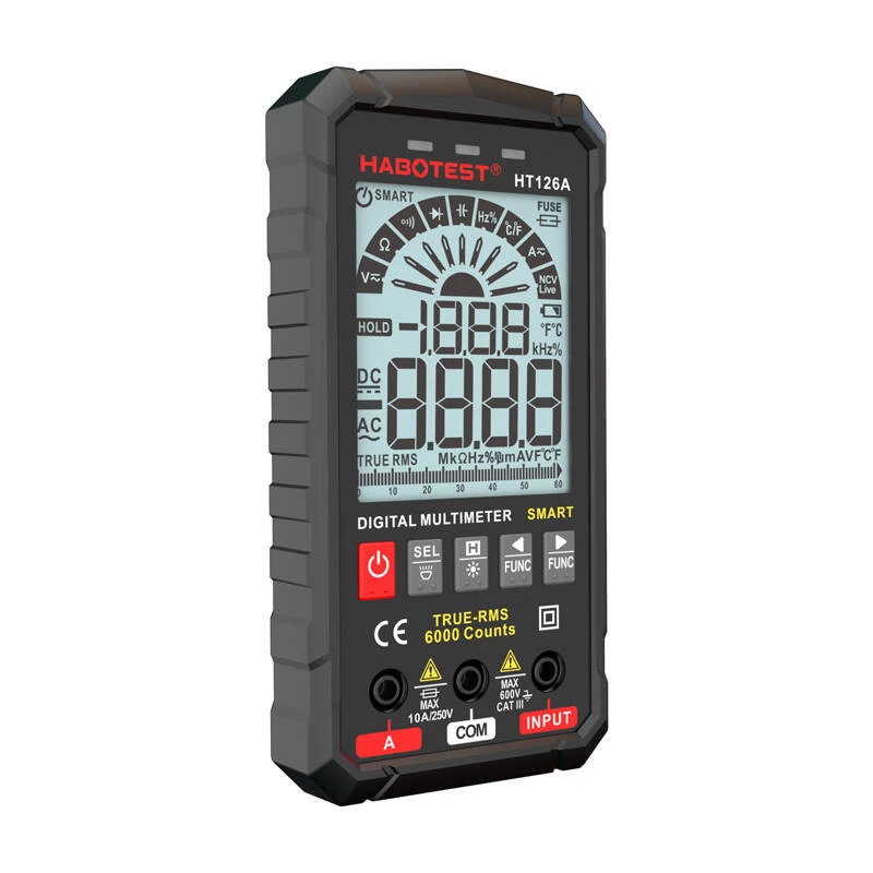 Habotest HT126A Digitālais universālais multimetrs