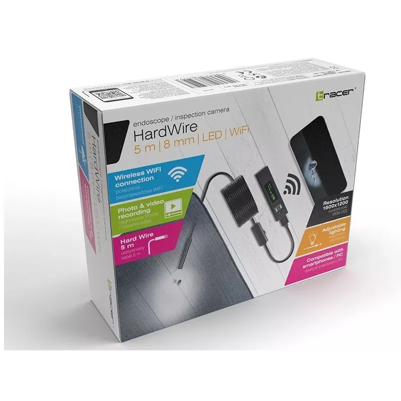 Tracer HardWire 1600 x 1200 Endoskops Fortradet Tradlos