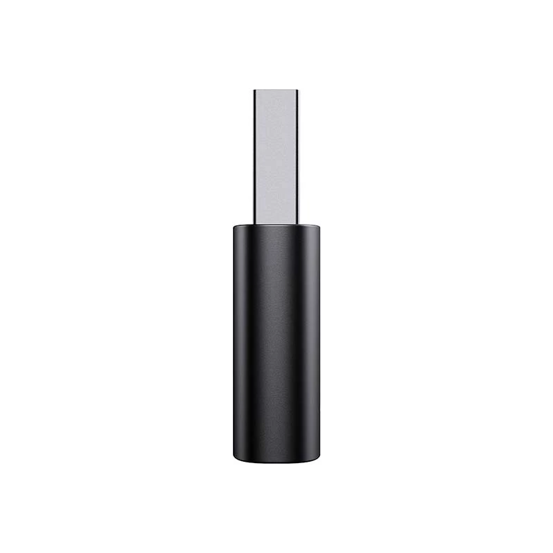 Adapter Baseus Ingenuity USB Type-A (sievietes) uz USB Type-C (vīriešu) 10 Gbit/s, melns, 14×22×8 mm
