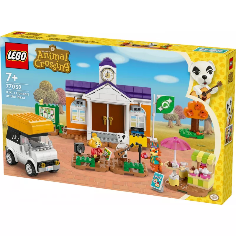 LEGO Animal Crossing 77052 K.K. koncerts pilsētas laukumā