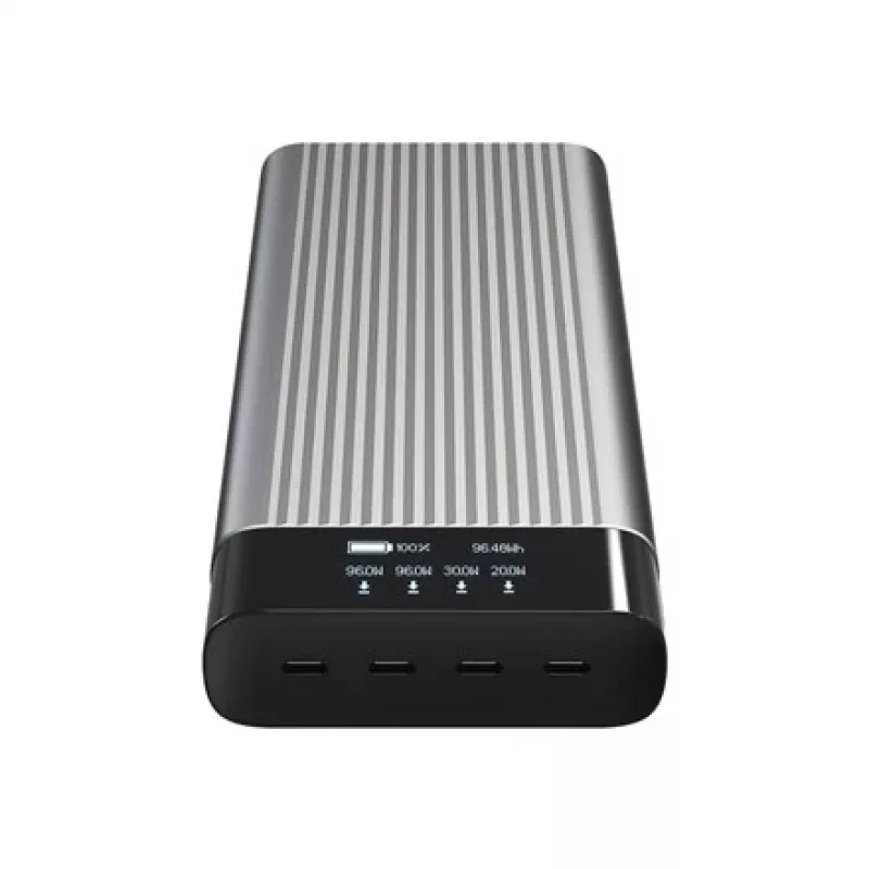 HYPER HJ245B 27000 mAh sudraba krāsas power bank