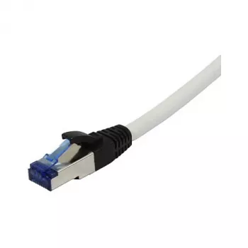 komutācijas kabelis RJ45, CAT6A 500Mhz, 0,25m, Balta, S-STP(S/FTP), PUR(Superflex), āra/Āra/Rūpniecībai, AWG26, Synergy 21 (S217745)