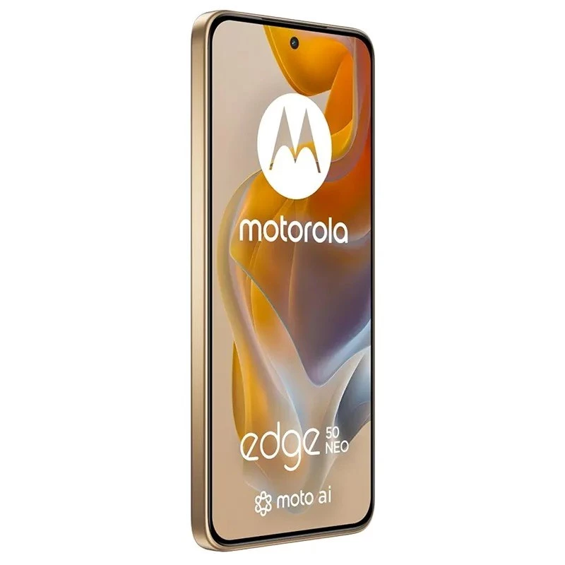 Motorola edge 50 Neo 16,1 cm (6.36 collas) Dual SIM Android 14 5G USB Type-C 8 GB 256 GB 4310 mAh Bēšs