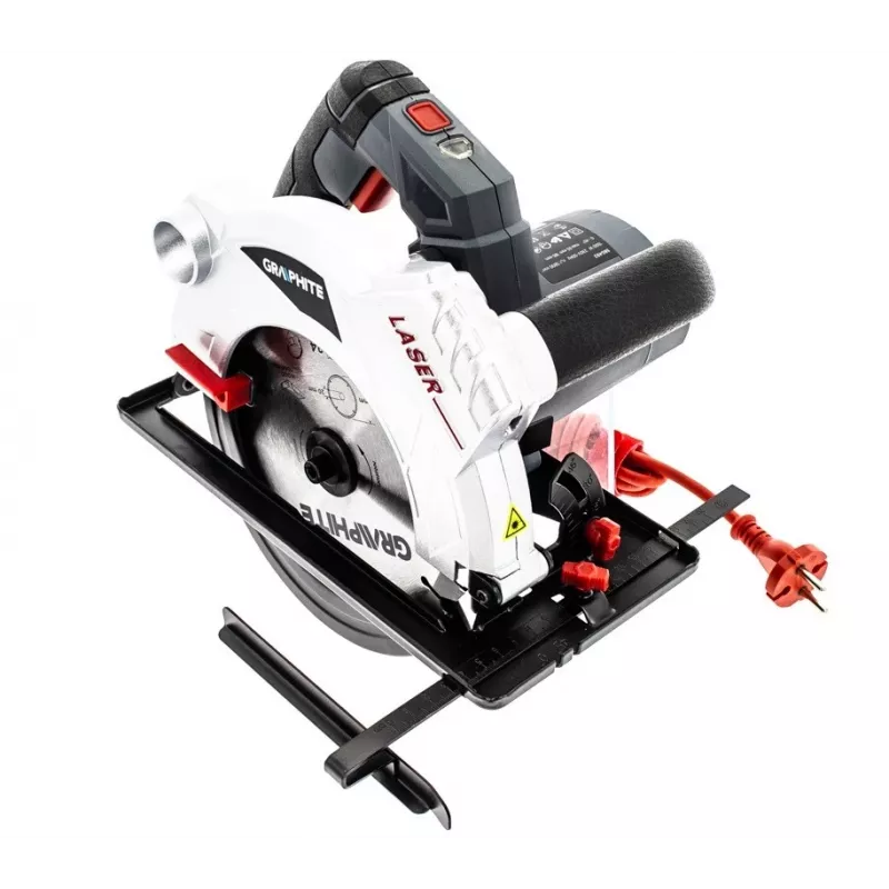 Ripzāģis 1500W Graphite ripzāģa asmens 185 mm