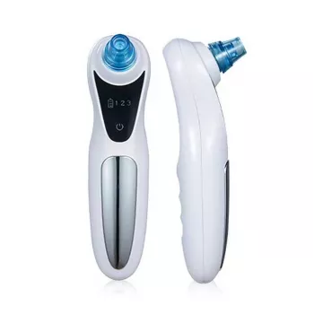 MANTA Melnshead Remover BR-1019 — elektriskais poru vakuums ar sūkšanas jaudu, ergonomisku dizainu