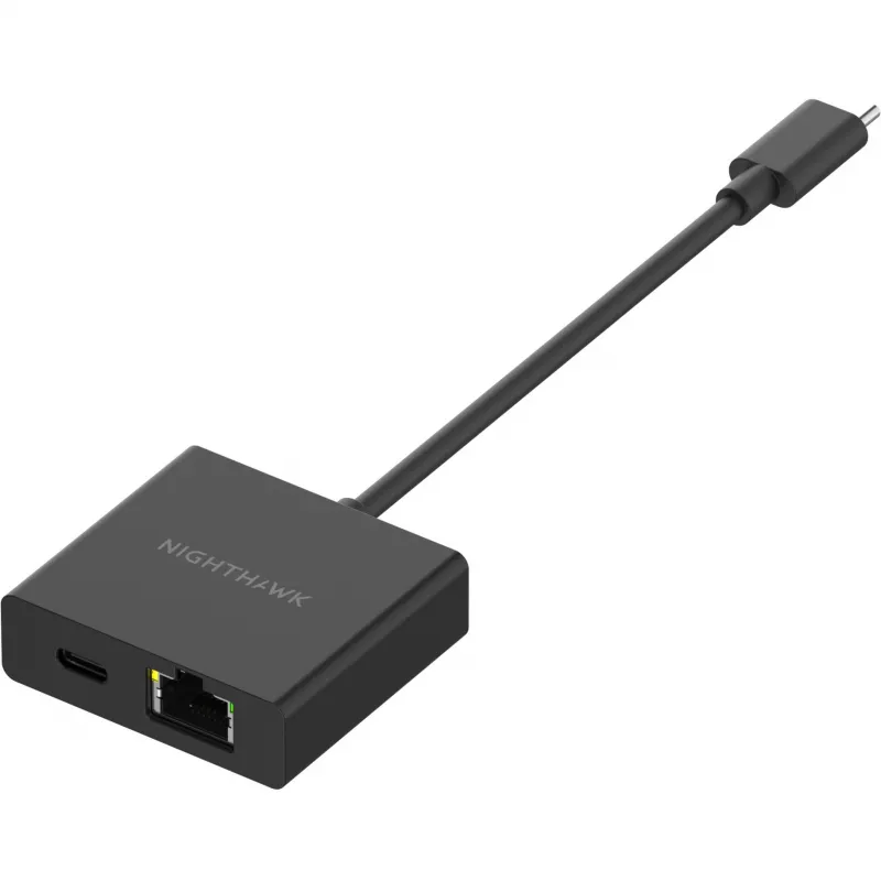 USB2ETH-10000S Nighthawk USB-C uz Ethernet adapteris, LAN adapteris