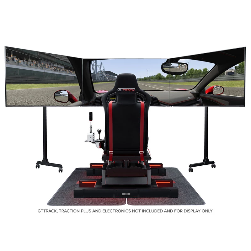 Grīdas statīva monitora stiprinājums Next Level Racing NLR-A010 3 ekrāniem 32–65 collas līdz 70 kg