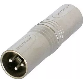 Neutrik NA3MM - Audio signāla apgriezšanas adapteris - XLR3 (vīr.) uz XLR3 (vīr.) (NA3MM)
