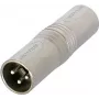 Neutrik NA3MM - Audio signāla apgriezšanas adapteris - XLR3 (vīr.) uz XLR3 (vīr.) (NA3MM)