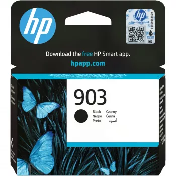 HP 903 melna oriģinālā tintes kasetne, melna, 1 gab., 300 lapas