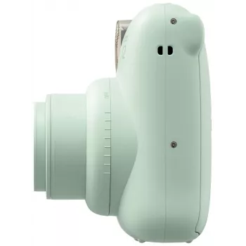 Momentšāvuma kamera Fujifilm Instax Mini 12 Zaļa — attēls 86x54 mm, filmiņa 62x46 mm, 60 mm ekv. fokusa attālums