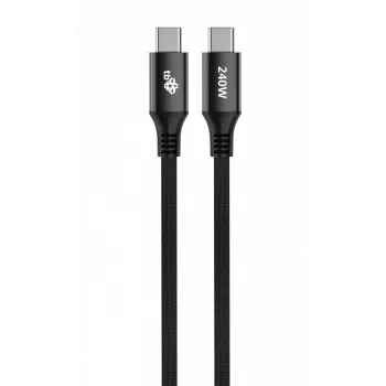 Tb kabelis USB C USB C 1m 240W Melns