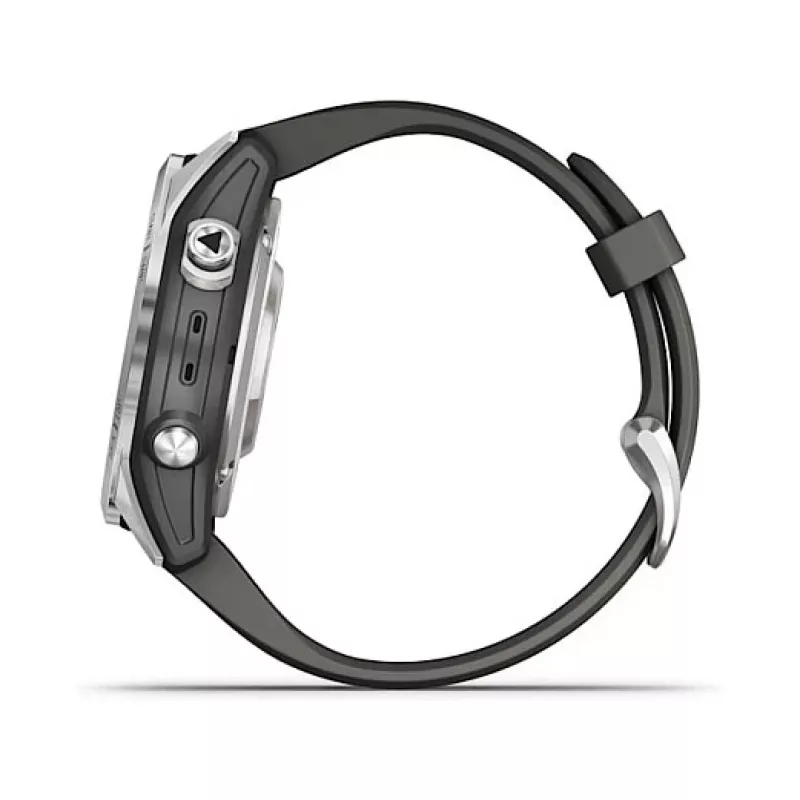 Garmin fēnix 7S Pro 3.05 cm (1.2) MIP 42 mm Digitāls 240 x 240 pikseļi Skārienjūtīgs Sudraba Wi-Fi GPS (satelīts)