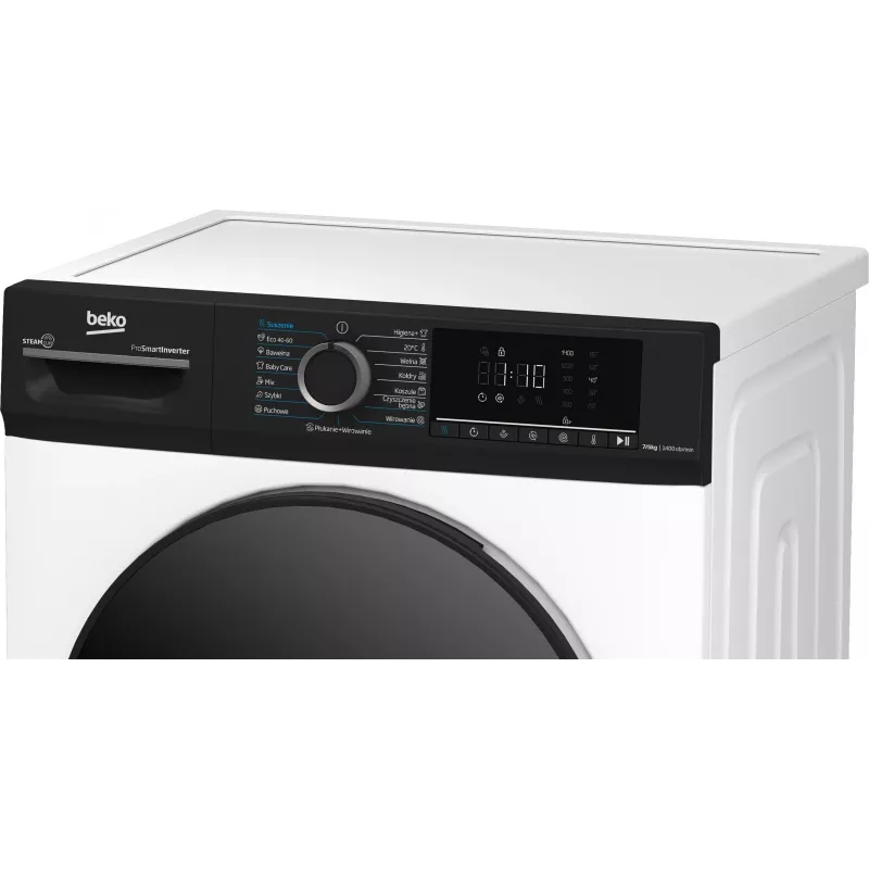Beko BMM5DFO5741WPB veļas mazgājamā un žāvējamā mašīna 7 kg / 5 kg balta