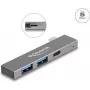 DeLOCK 3 Portu plāns USB centrmezgls DeLOCK USB Type-C 5 Gbps 2 x Type-A