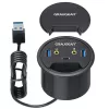 USB centrmezgls GRAUGEAR G-THUB-AU-60 USB 3.2 Gen 1 Type-A melns