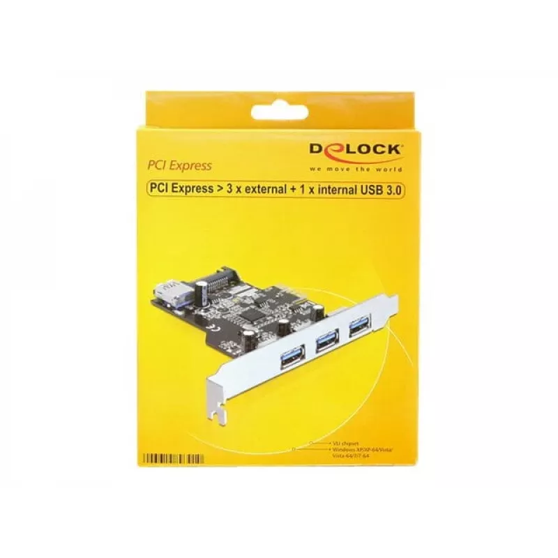 Interfeisa karte DeLOCK 89301 iekšējā USB 3.2 Gen 1
