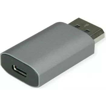 VALUE Display Adapter divvirzienu USB C — DP ST/BU — Adapteris — digitāls/dati (11.99.5957)