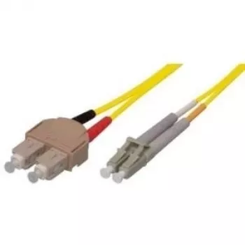 Tecline exertis Connect - komutācijas kabelis - SC vienmoda (M) uz LC vienmoda (M) - 10 m - optiskā šķiedra - 9/125 mikrometri - dzeltens (39989610)