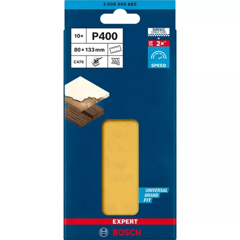 Slīplokšņu komplekts Bosch 2608900885 — 5 gabali