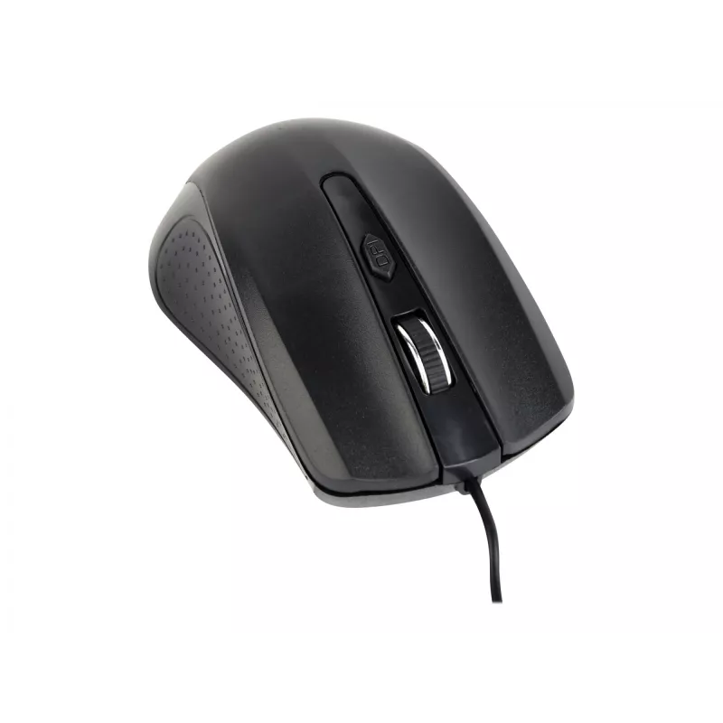 Gembird MUS-4B-01 pele, piemērota abām rokām, USB Type-A, optiska, 1200 DPI