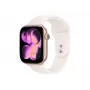 Apple Watch Series 11 GPS 46mm rozā zelta alumīnija korpuss ar gaiši sārtu sporta siksniņu - S/M | Apple