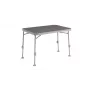 Galds Outwell Coledale M pelēka — alumīnija virsma un rāmis, 680×1000 mm, augstums 56 cm