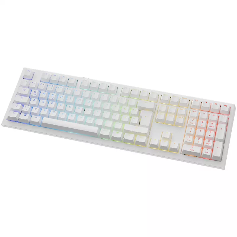 Bezvadu spēļu tastatūra Ducky One X, induktīva