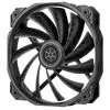 Dzesēšanas ventilators SILVERSTONE SST-SF160B 160 mm melns aksiālais ventilators