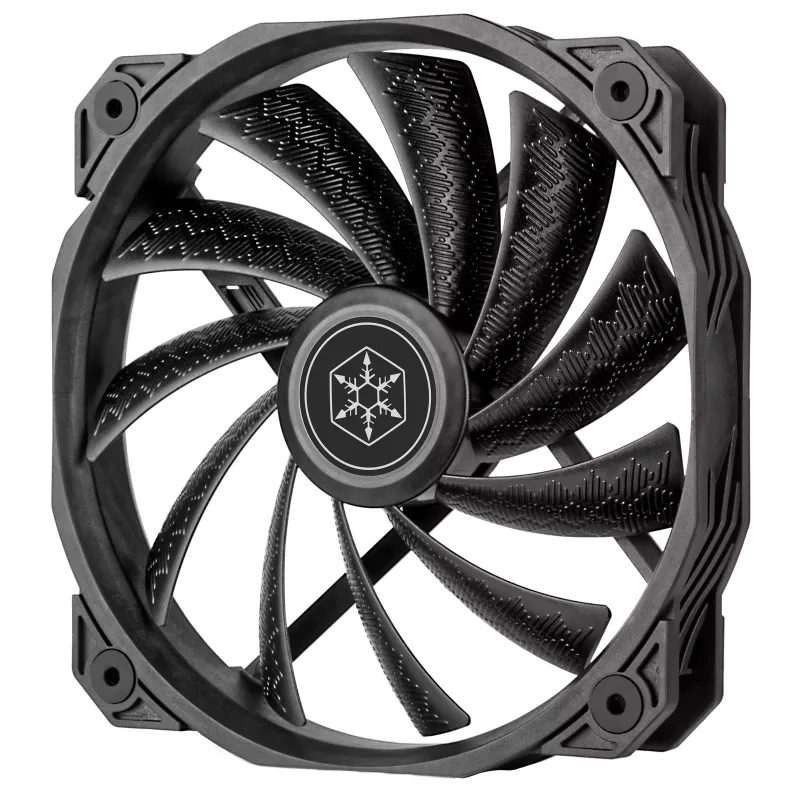 Dzesēšanas ventilators SILVERSTONE SST-SF160B 160 mm melns aksiālais ventilators