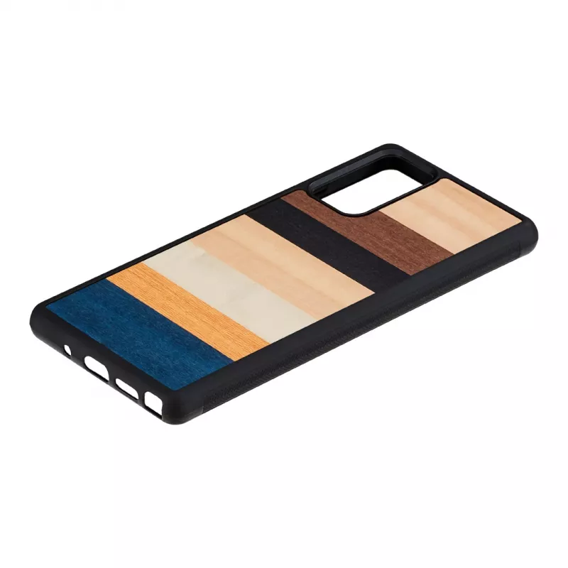 Telefona vāciņš Man and Wood Samsung Galaxy Note 20 — melns