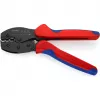 Krimperis Knipex PreciForce modelis 975236 SB — izolēti rokturi melnā, zilā un sarkanā krāsā