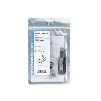 HDMI porta bloķētājs Smartkeeper HMD04PKGY pelēks aizsardzība pret nesankcionētu piekļuvi