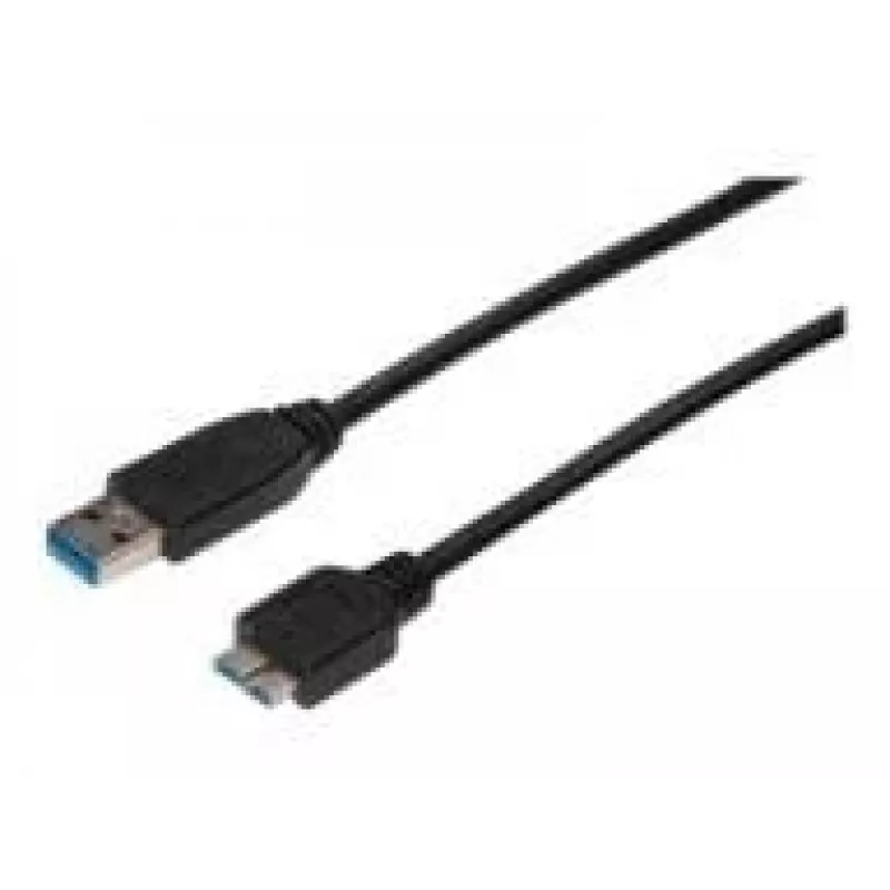 ASSMANN SuperSpeed USB 3.0 kabelis, USB A spraudnis uz Micro USB B spraudni, Cu AWG 28, 2x ekranēts, gar. 1,0 m (AK-300116-010-S)