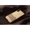 Telefona maciņš MAN&WOOD iPhone X/XS — terra Melns, aizsargājošs aizmugurējais vāciņš