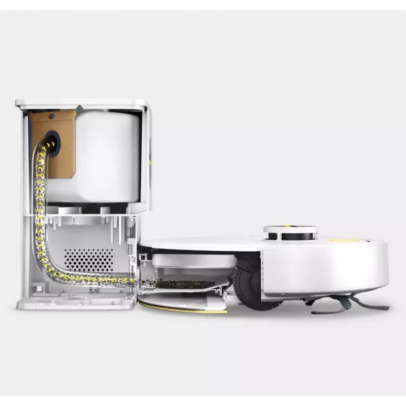 KARCHER RVC 3 Comfort balts grīdas tīrīšanas robots ar bāzes staciju