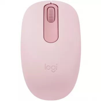 Logitech M196 - pele - labā un kreisā roka - optiskā - 3 pogas - bezvadu - Bluetooth - rozā (910-007461)
