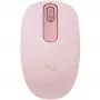 Logitech M196 - pele - labā un kreisā roka - optiskā - 3 pogas - bezvadu - Bluetooth - rozā (910-007461)