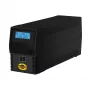 UPS ORVALDI I650 0,6 kVA (360 W) ar LCD displeju un USB, 4x IEC izejas