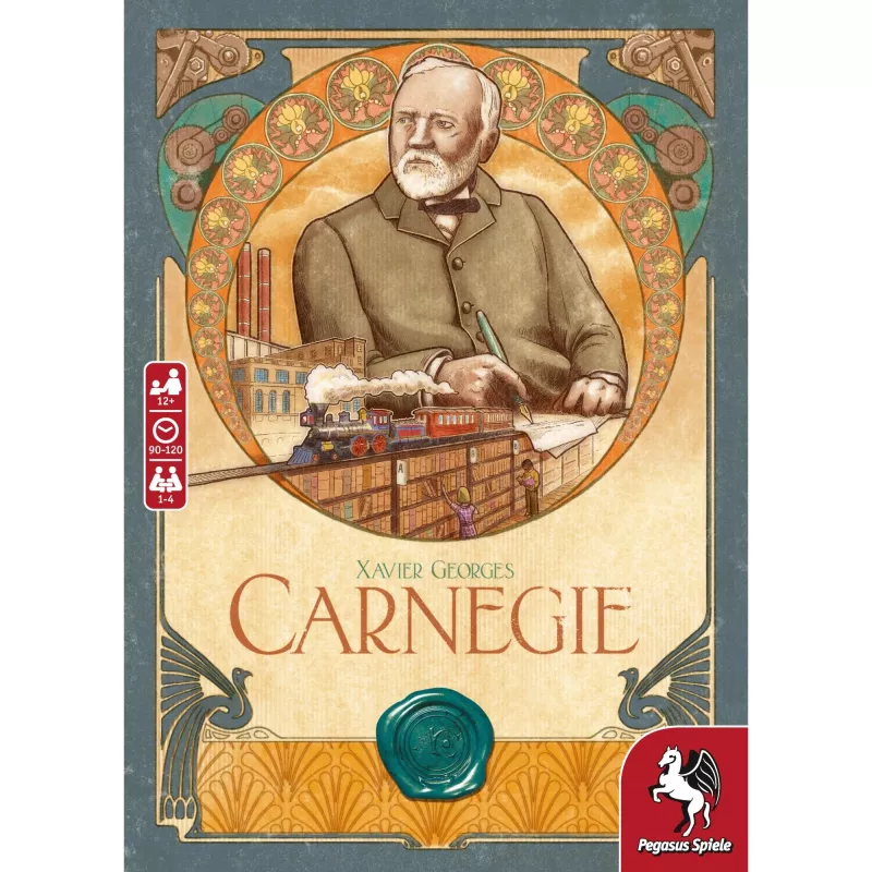 Pegasus Spiele Carnegie galda spēle ekonomika