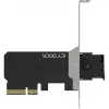 ICY DOCK MB305M4P-B Noņemams M.2 NVMe SSD uz PCIe 4.0 x4 adaptera karte