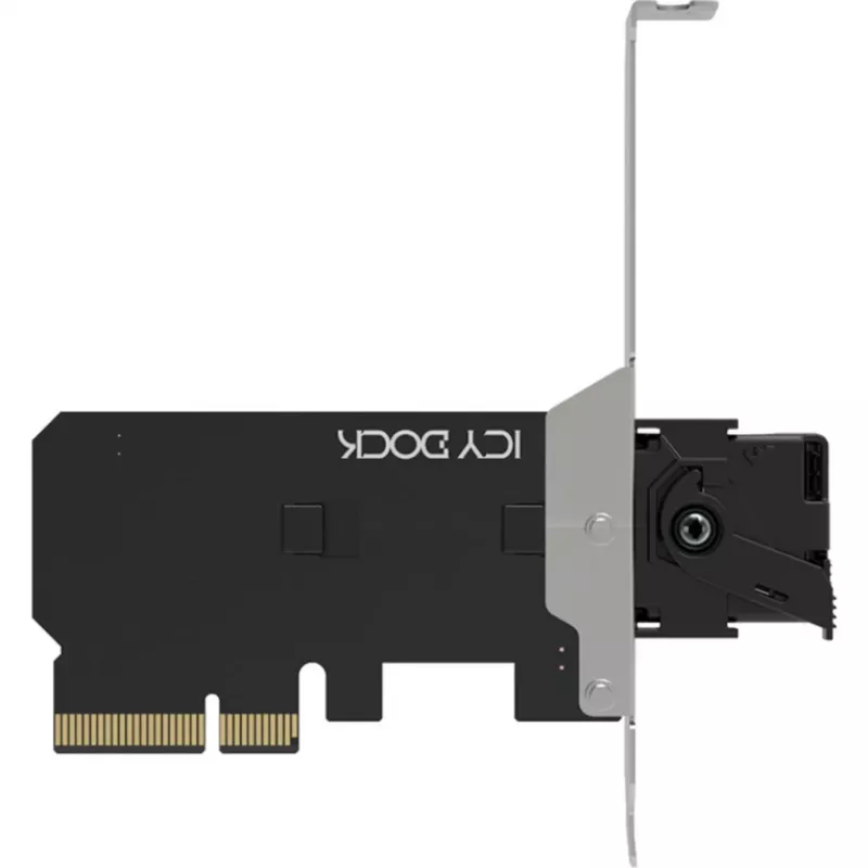 ICY DOCK MB305M4P-B Noņemams M.2 NVMe SSD uz PCIe 4.0 x4 adaptera karte