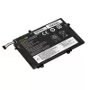 Baterija zaļa Cell LE168 Lenovo ThinkPad L480 L490 L580 L590 L14 L15 Gen 1 Gen 2